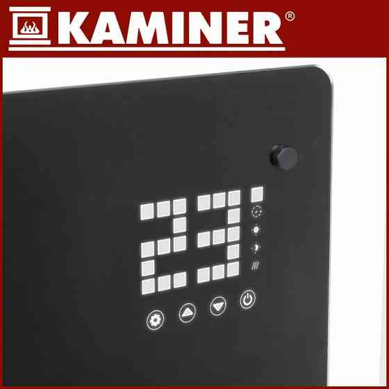 Електричний обігрівач скляний з WiFi управлінням Kaminer (26572) 2500 Вт Нововолинськ