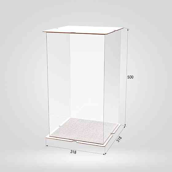 Коробка для тортів, квітів та подарунків EKOSTAR 290х290х500 Київ