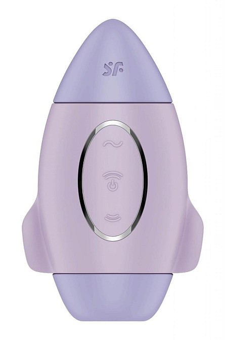 Вакуумный стимулятор с вибрацией Mission Control violet Sex Aura Киев - изображение 1