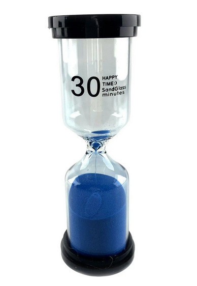 Песочные часы на 30 мин синий песок Киев - изображение 1