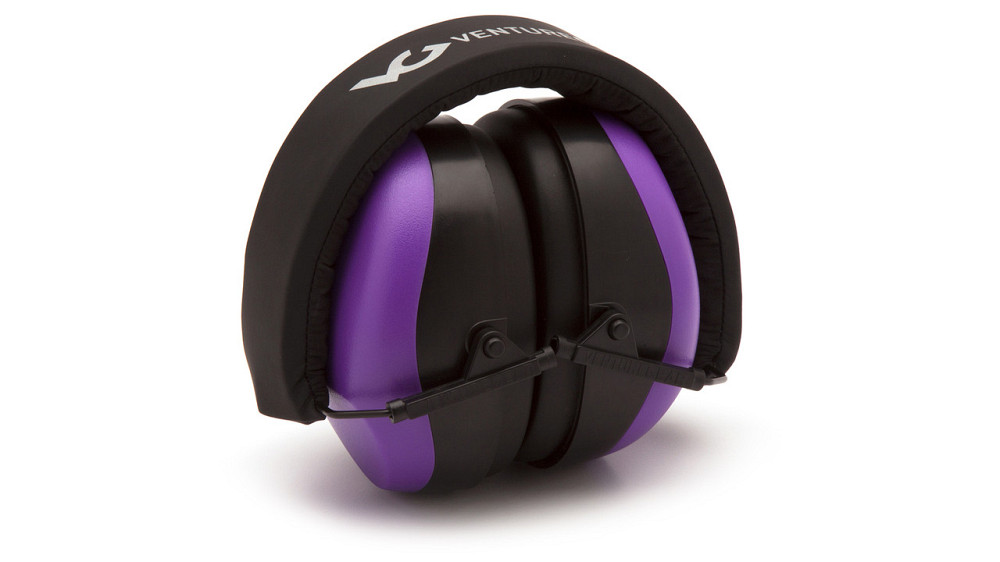 Навушники протишумні захисні Venture Gear VGPM8065C (захист слуху SNR 26 дБ, беруші в комплеті), фіолетові Запоріжжя - фото 4