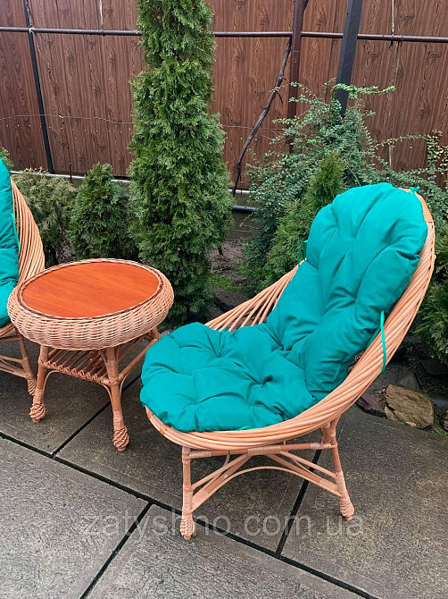 Мебель плетеная, набор из лозы Киев - изображение 2