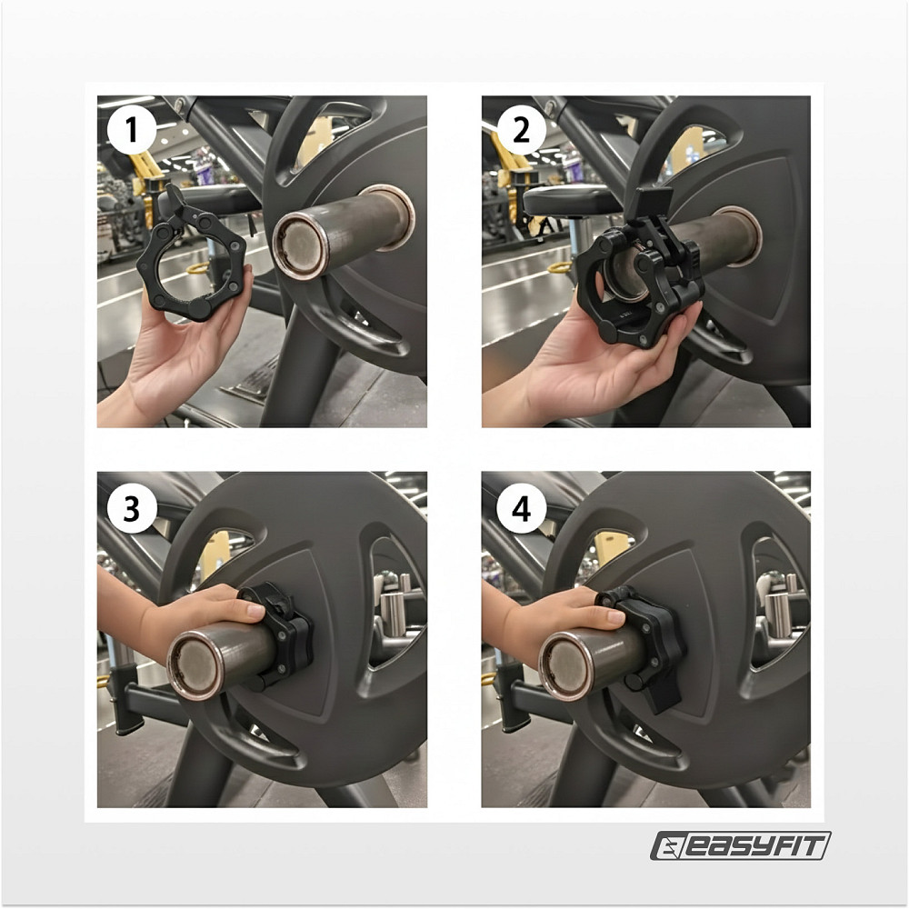 Зажими для штанги 50 мм EasyFit Lock-Jaw (пара) Коломыя - изображение 6