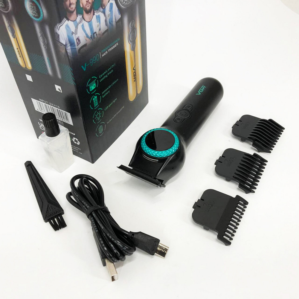 Тример з насадками різної довжини, Набір для стрижки з зарядкою, Машинка для стрижки чоловіча IL-25 Івано-Франківськ - фото 3