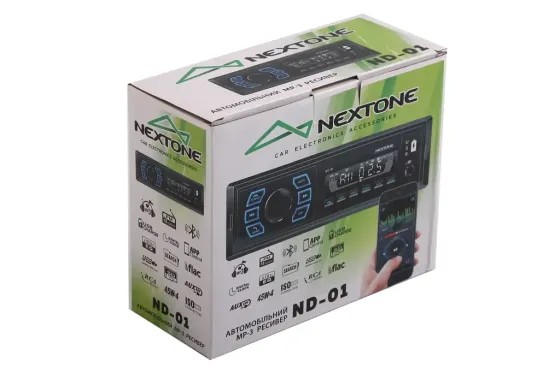 Автомагнітола Nextone ND-01 RGB RGB BT/USB+USB зарядка/MicroSD/ISO/додатковий розєм/PDU/Eway Link Вінниця