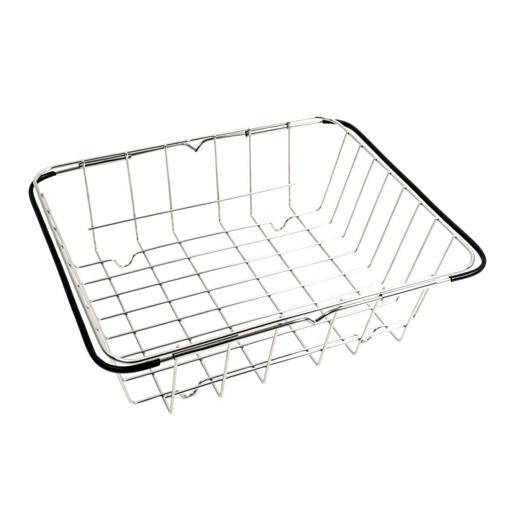 PLATINUM Кошик для мийки гнучкий з нержавіючої сталі L2007 Platinum Київ - фото 2