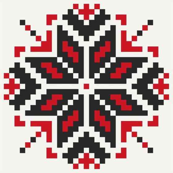 Картина по номерам ArtCraft Этнический орнамент 30х30 см (13039-AC) Харьков