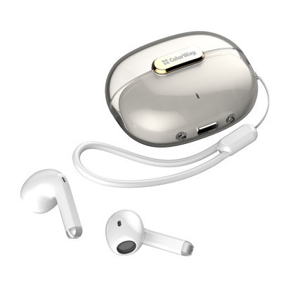 Наушники ColorWay Slim TWS-2 Earbuds White (CW-TWS2WT) Винница - изображение 9