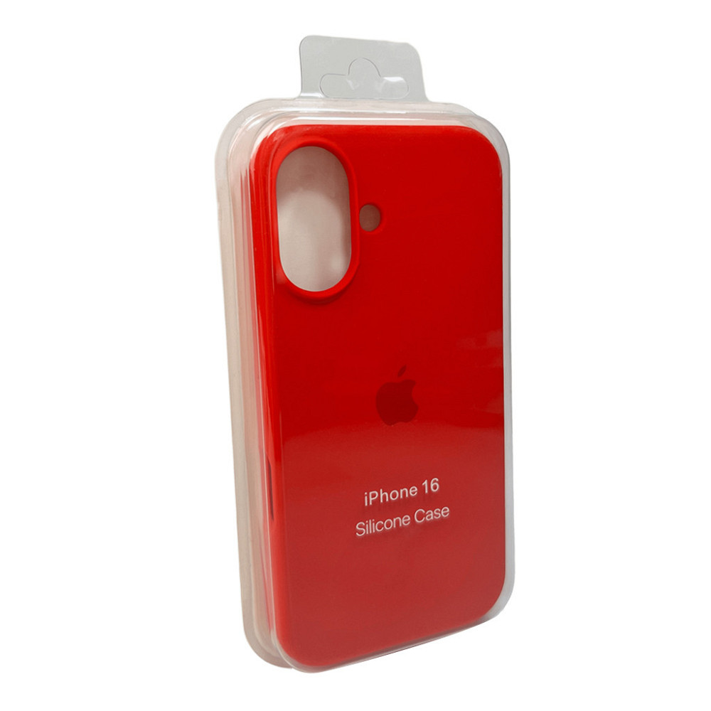 Чохол для смартфона Silicone Full Case AA Open Cam for Apple iPhone 16 11,Red Киев - изображение 7