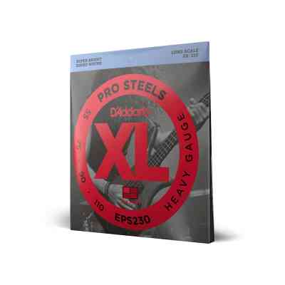 Струны для гитары D'Addario XL ProSteels Bass Heavy (55-110) (EPS230) Винница