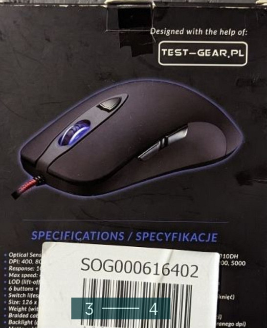 Ігрова мишка: DM1 PRO Matte Black. Київ - фото 3