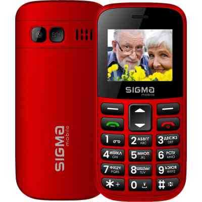 Мобільний телефон Sigma Comfort 50 EASY TYPE-C Red (4827798585221) Вінниця