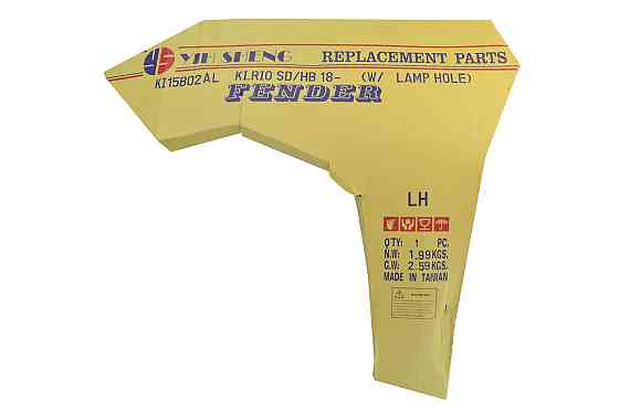 Крило Кіа Rio 4 FB (2016-2020) дорест седан, хетчбек під повторювач ліве Тайвань переднє Мукачево