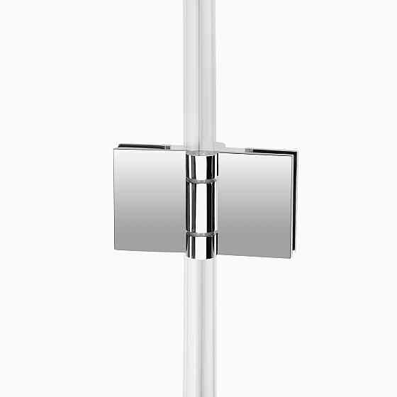 Душевая кабина Qtap Capricorn CRM10128RC6 120x80 см, стекло Clear 6 мм, покрытие CalcLess без поддона Киев