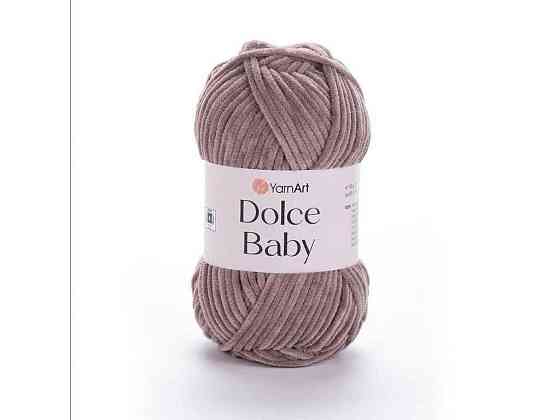 Пряжа Dolce Baby капучино 100% мікрополіестр 85м 50г 5шт/уп 754 ТМ YarnArt Київ