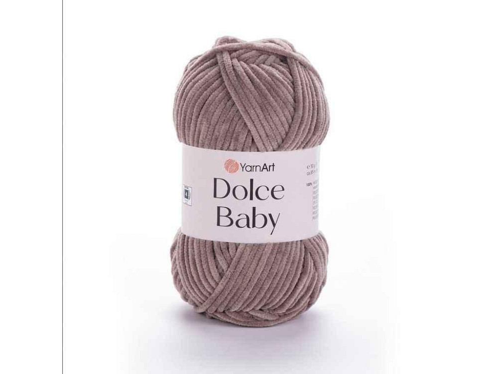 Пряжа Dolce Baby капучино 100% микрополиэстр 85м 50г 5шт/уп 754 ТМ YarnArt Киев - изображение 1