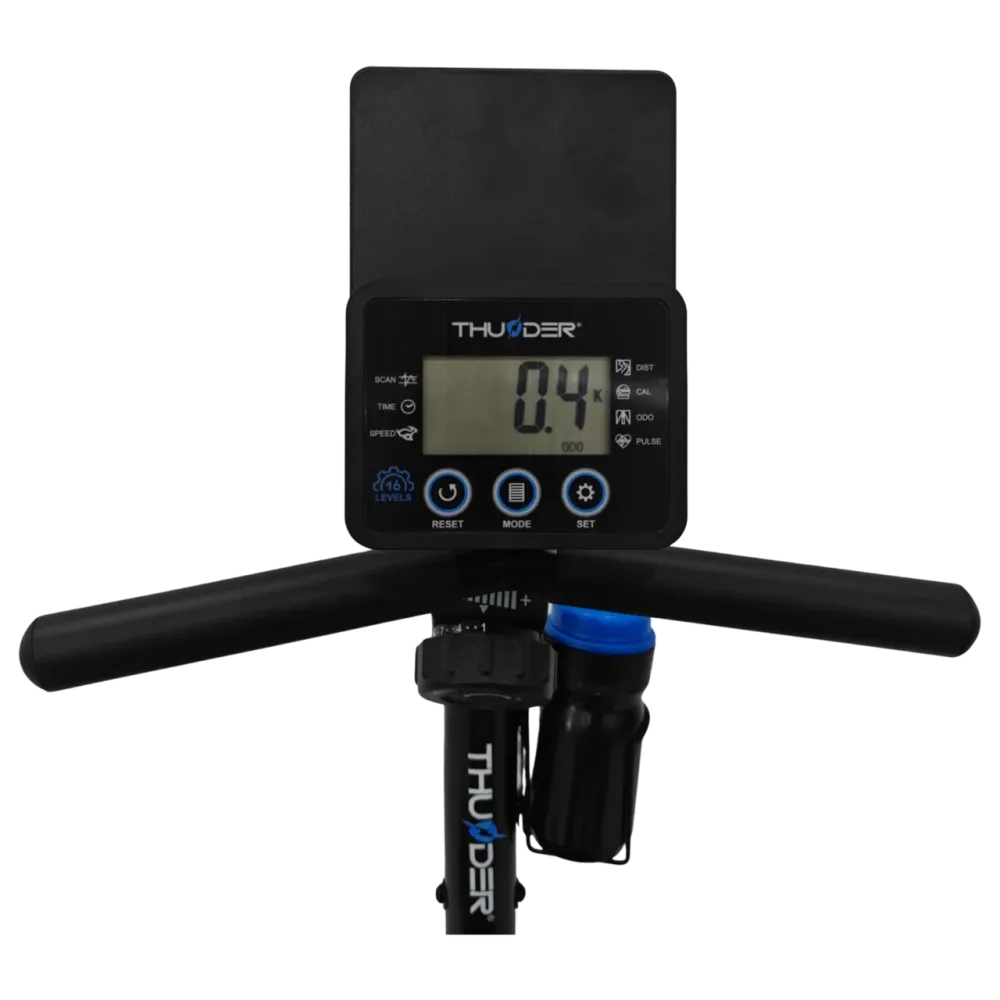 Велотренажер горизонтальний JET THUNDER чорний Київ - фото 9