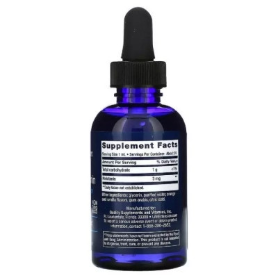 Антиоксидант Life Extension Мелатонін рідкий, швидкодіючий з цитрусово-ваніль (LEX-22342) Вінниця - фото 2