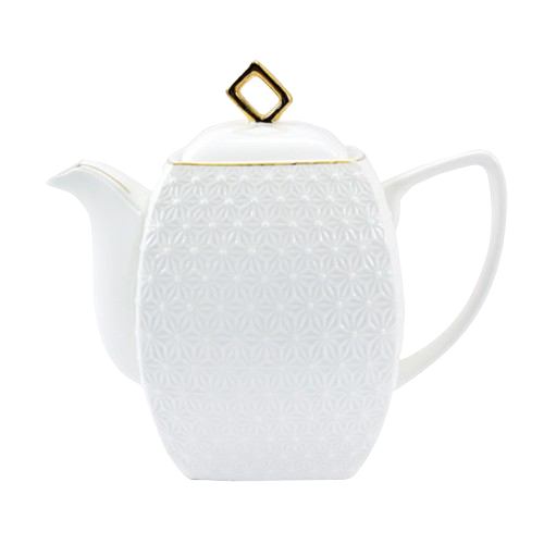 Заварник 900мл порцеляна білий 406618-А Interos Житомир - изображение 1