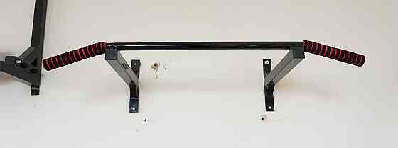 Турник настенный 1 хват Спортивные стенки и турники для дома Черный Киев