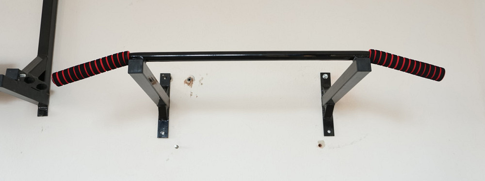 Турнік настінний 1 хват Спортивні стінки та турніки для дому Чорний Київ - фото 2