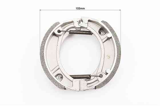 Гальмівні колодки задні к-кт, 105мм (пружини під кутом) Киев