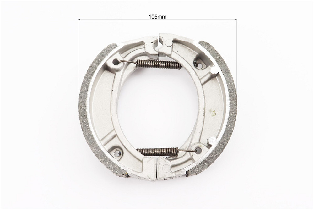 Гальмівні колодки задні к-кт, 105мм (пружини під кутом) Киев - изображение 2