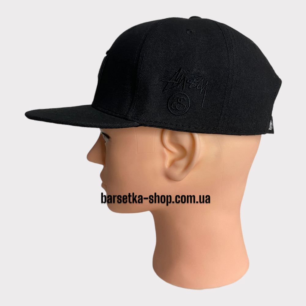 Кепка Stussy черный 52-59(р) Запорожье - изображение 5