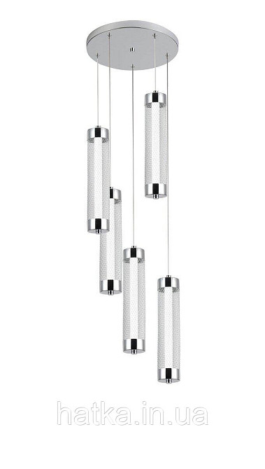 Підвісний світлодіодний світильник G 2664/5P 40W Хром Київ - фото 1