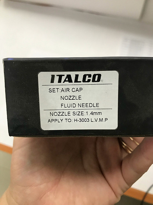 Дюза для фарбопульта H-3003 LVMP, діаметр 1,4 мм ITALCO NS-H-3003-1.4 LM Одеса - фото 2
