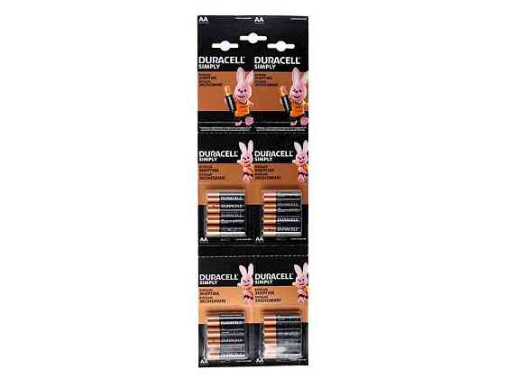 Батарейка Simply AA алкалін 1.5V LR06 4шт відр набір 4X4 шт. ТМ DURACELL Київ