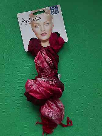 Шарф малиновый женский - размер шарфа приблизительно 160*60см, 100% полиэстер Киев