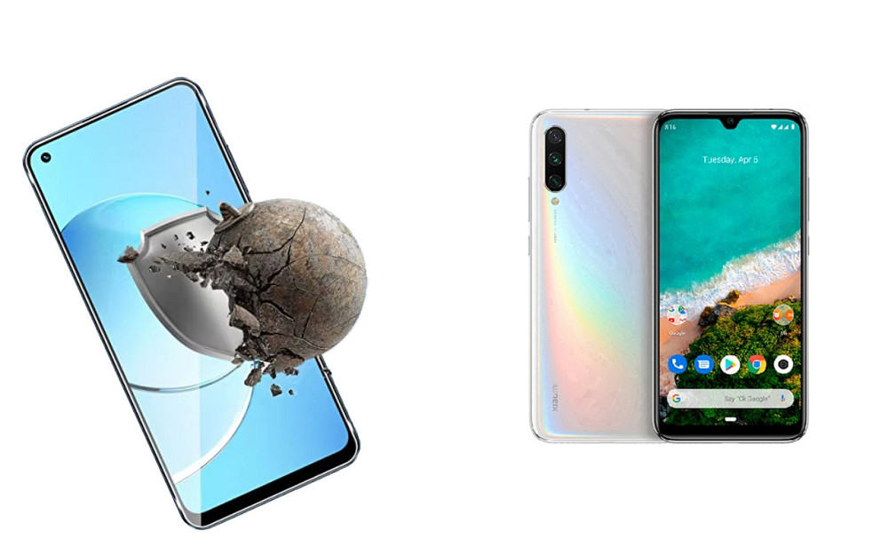 Защитное стекло DefenzoGlass для Xiaomi Mi A3 – двойная прочность Киев - изображение 3