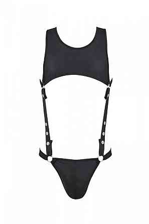 Боди мужское Passion ADAM 056 Black L/XL Sex Aura Киев
