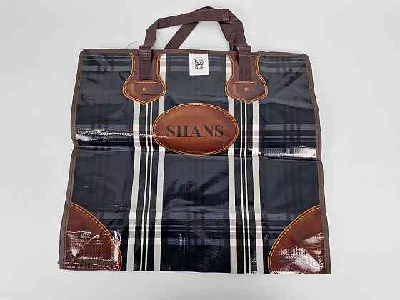 Сумка господарська, поліпропіленова, з кольоровим малюнком No3 Щільна (50x45x21) (1 шт.) Харків