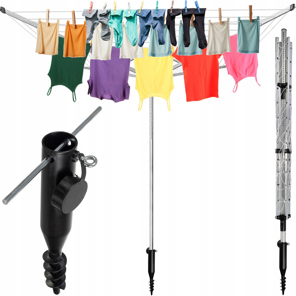 Садова Сушарка складана для одягу до 40 кг 12 струн Gardlov (24225) Нововолинськ - фото 1