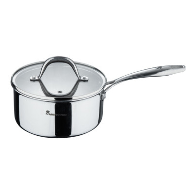 Ковш MasterPro Hi-tech 3, з кришкою 22 см (BGMP-1623) Винница - изображение 2