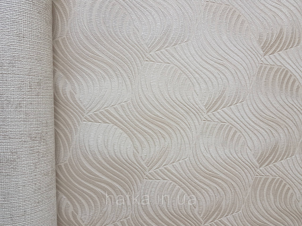 Шовілові на флізеліні Grandeco Illusion метрові блакитні хвилі Київ - фото 2