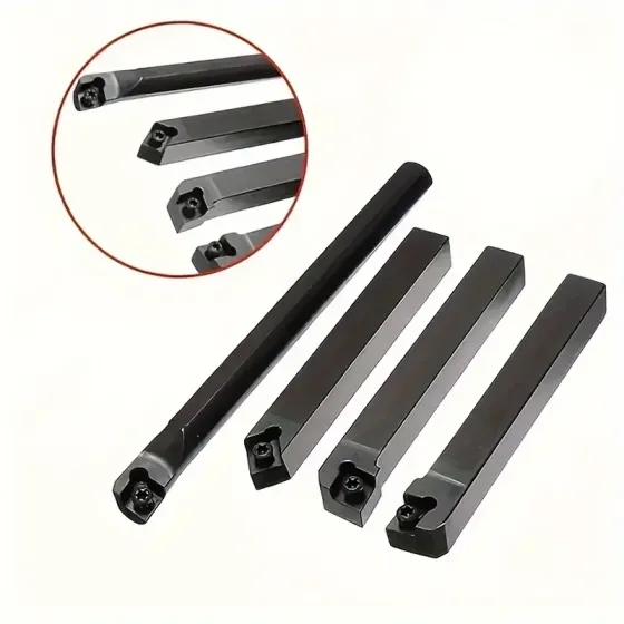 Набор токарных державок 7 шт с твердосплавными пластинами, 10×100/125 мм, ключи в комплекте Киев