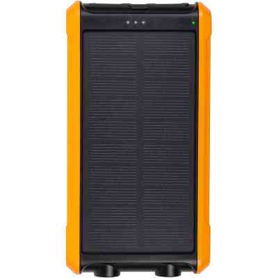 Батарея универсальная PowerPlant 10000mAh, USB-A*2, + Solar 5.5V-0,2A (PB930494) Винница