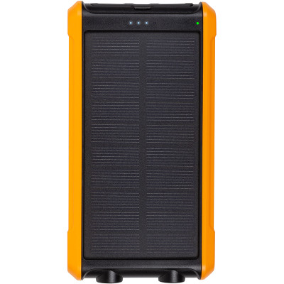 Батарея універсальна PowerPlant 10000mAh, USB-A*2, + Solar 5.5V-0,2A (PB930494) Вінниця - фото 1