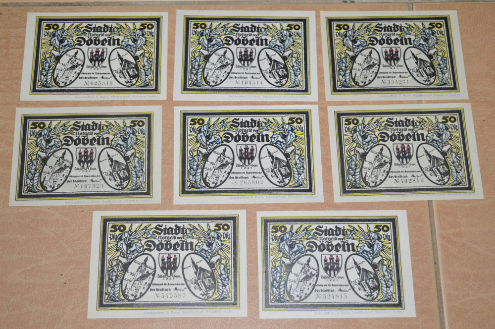 Німеччина. Нотгельд. 50 Pf 1921 року ( 1 ) Полтава - фото 1