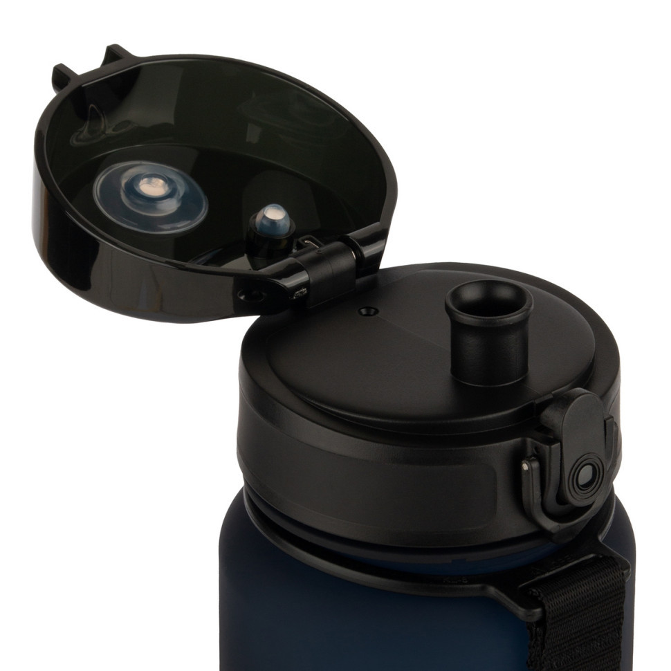 Бутылка для воды UZSPACE 3038(Black) 1000 мл, черная Винница - изображение 3