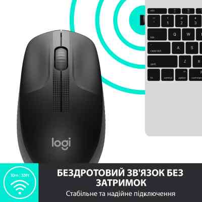 Мышка Logitech M190 Charcoal (910-005905) Винница