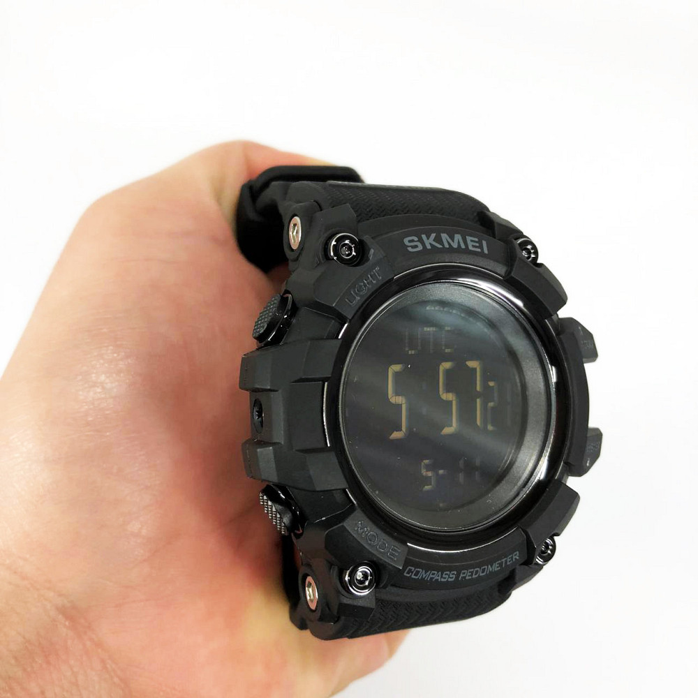 Водонепроникний годинник для риболовлі, Чоловічий водостійкий спортивний тактичний наручний годинник KN-73 Львів - фото 3