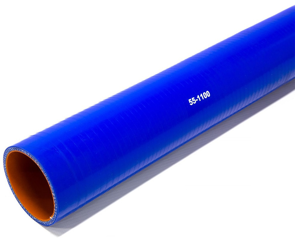 Патрубок силіконовий L-1100 мм d-55 толщ - 4 мм Мукачево - фото 1
