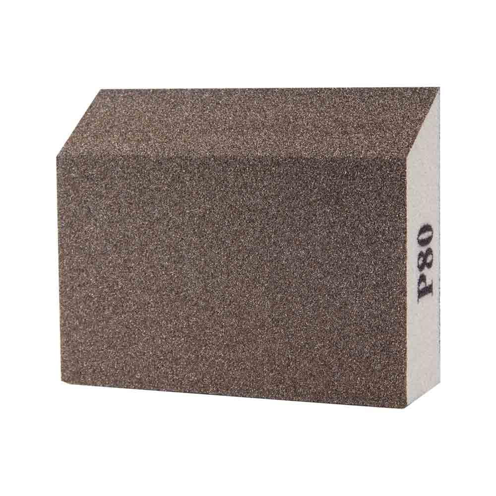 Губка шліфувальна чотиристороння кутова 110×90×25мм P80 SIGMA (9130451) Рівне - фото 2