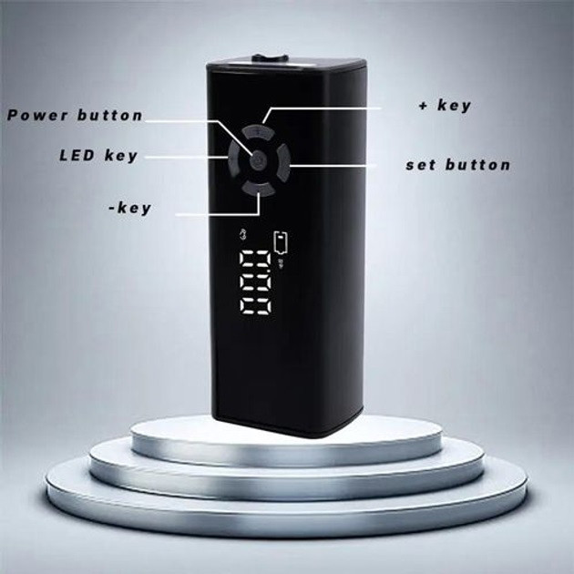 Автомобильный компрессор 12в MX20033, Портативный аккумуляторный pump, Компрессор 12 вольт DC-31 Львов - изображение 1