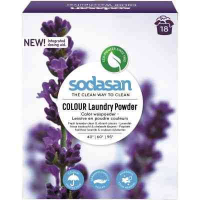 Пральний порошок Sodasan Compact для кольорових і чорних речей з пом&apos;якшувачем 1 кг (4019886050708) Вінниця