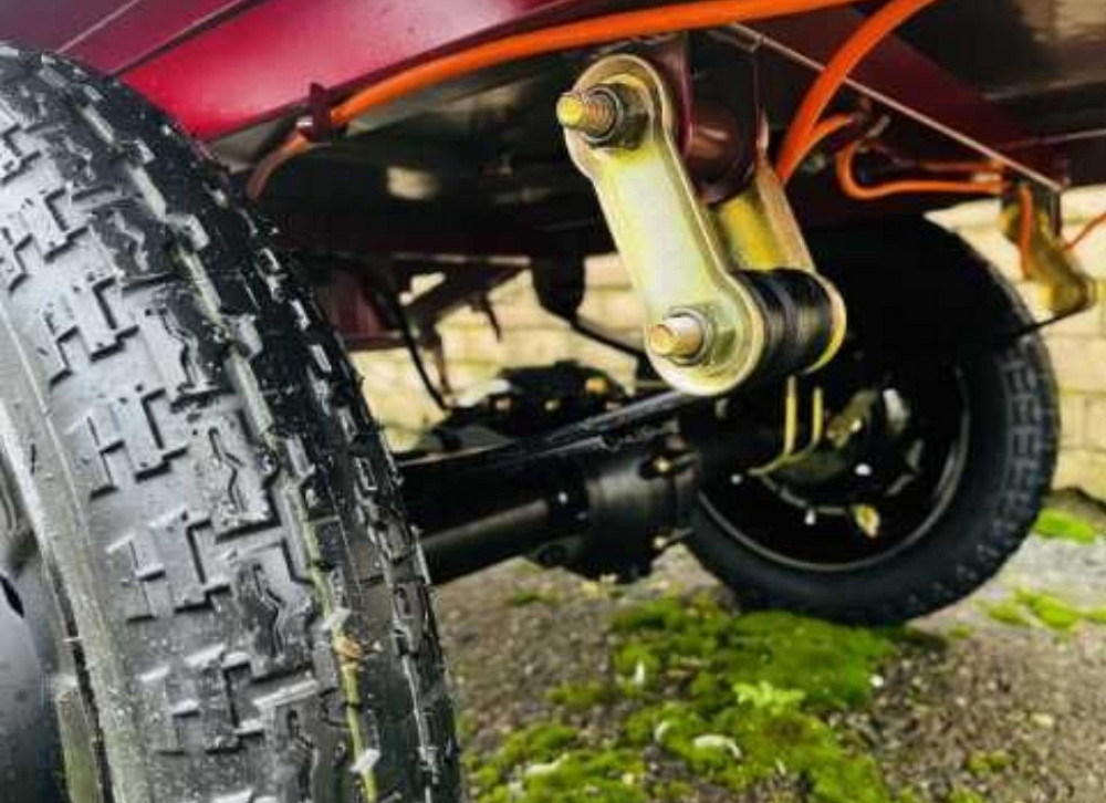 Электротрицикл грузовой Crosser CARGO 12 60V/32Ah/1000W 2025-Красный. Харьков - изображение 4